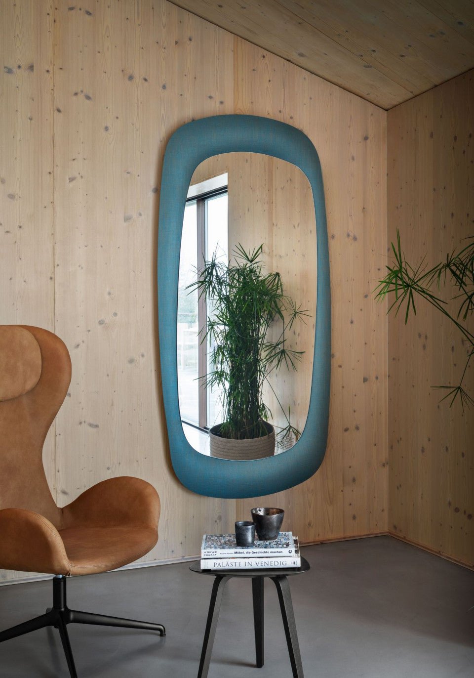 Midj Bold Mirror - Bauhaus Inspired Wall Mirror for Modern Home Decor | Perfect for Living Room, Bedroom & Entryway