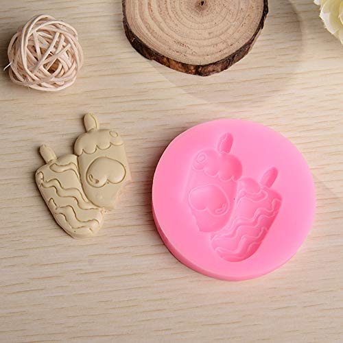 Premium Silicone Ice Cream Cake Mold - DIY Chocolate & Baking Mold for Homemade Desserts - Perfect for Birthday Parties, Baby Showers & Summer Treats