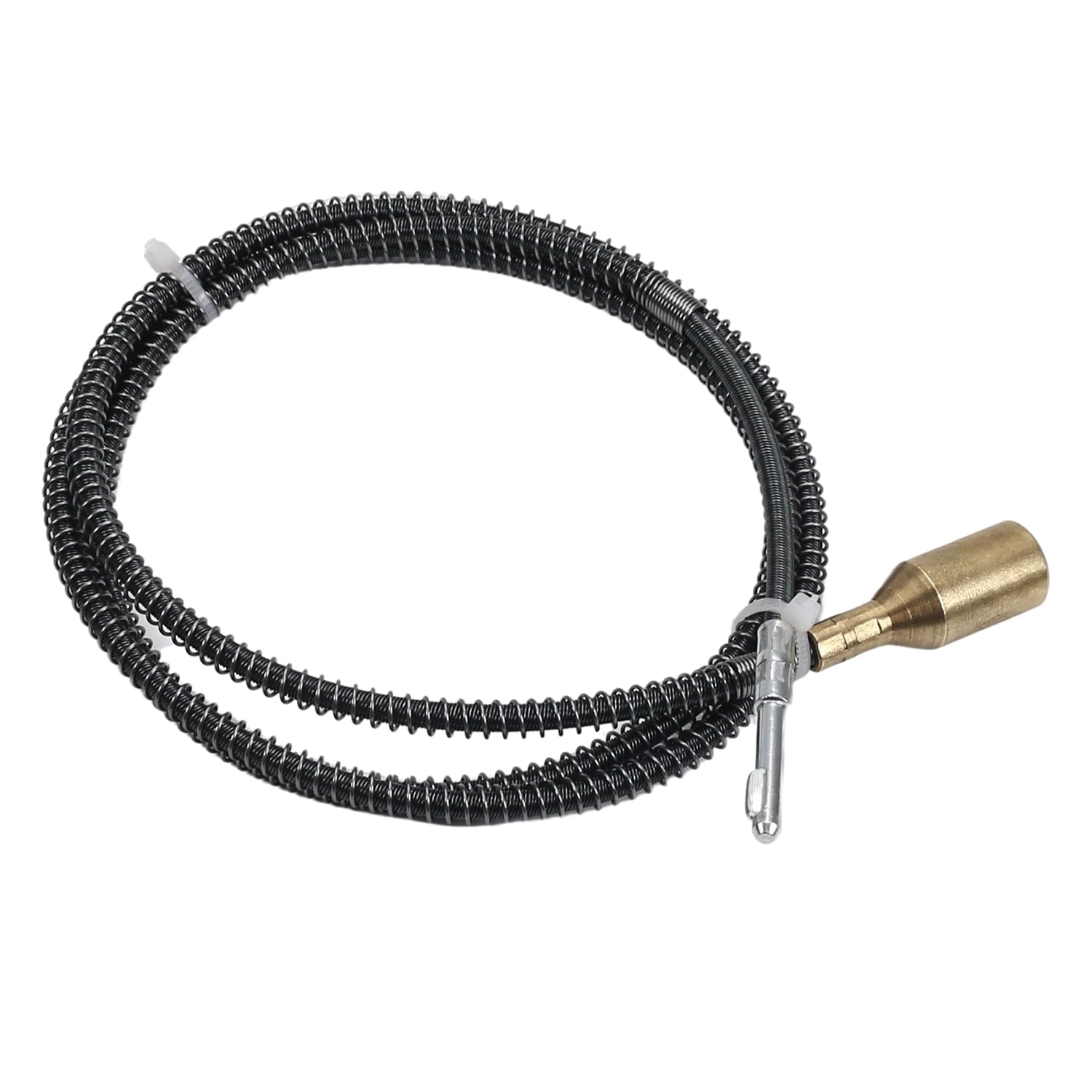 Flexible Power Drill Extension Cable - Aicosineg 1M Flex Shaft Adapter Attachment with Chuck | Compatible with Rotary Tools, Polishing Kits & Drill Bits | Perfect for DIY Projects, Jewelry Making & Metal Polishing