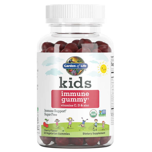 Best Immune Support Gummies for Kids - Delicious Cherry Flavor | Boosts Immunity & Health | Perfect for School, Travel & Daily Wellness