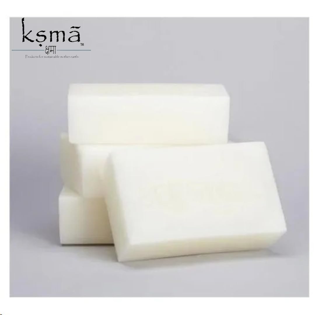 Ksma Microcrystalline Wax 400g - Cosmetic Grade for Creams, Lotions, Waterproof Mascara, Pressed Powder, Lipstick & Eyeliner - Ideal for DIY Beauty Products & Professional Makeup Formulations