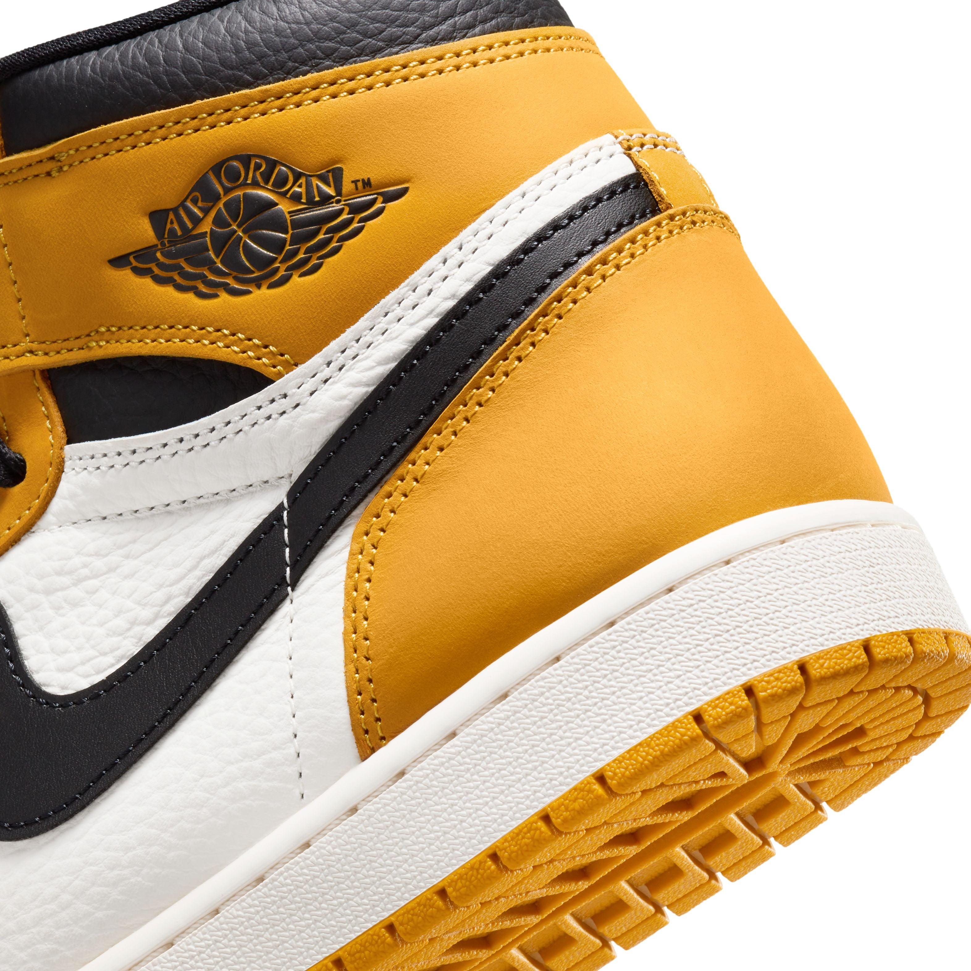 Air Jordan 1 Retro High OG 'Yellow Ochre' Basketball Shoes - Men's Classic Sneakers for Streetwear & Casual Style | Perfect for Basketball, Fashion & Everyday Wear