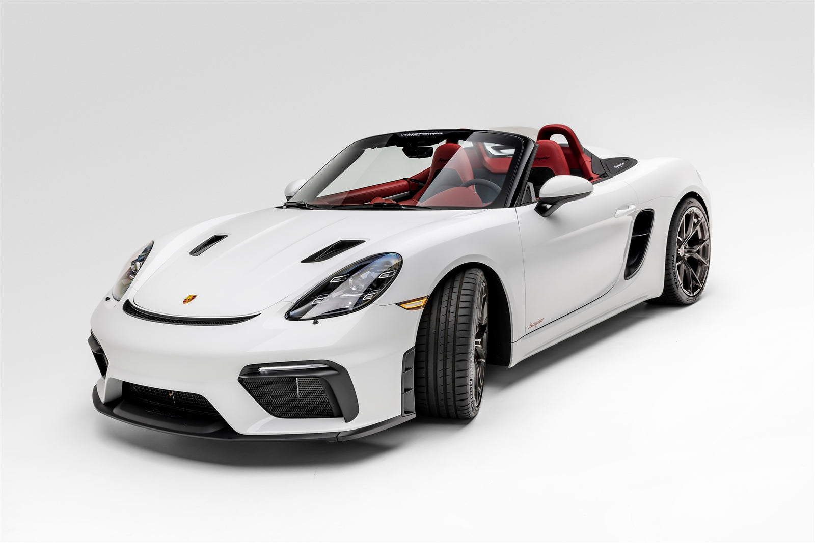 Porsche 718 Spyder VFA 103 Diecast Model Car - 1:18 Scale Collectible Toy for Adults & Kids - Perfect for Display, Gifts & Car Enthusiast Collections