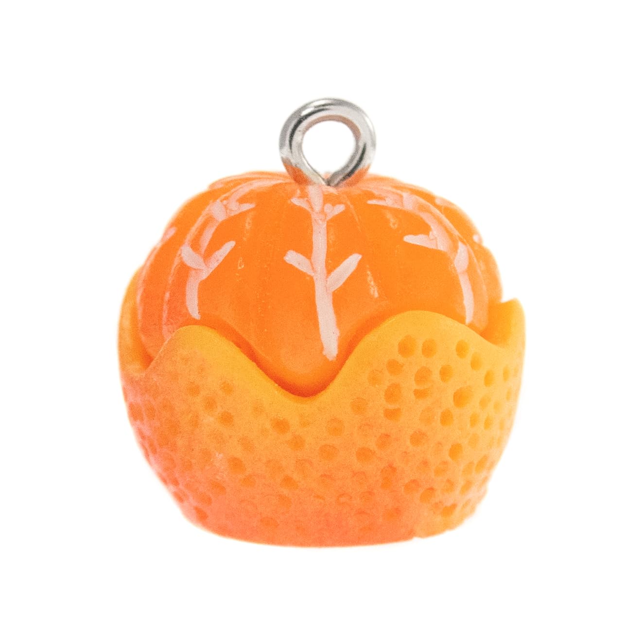 Orange Fruit Necklace - Vegan Citrus Jewelry with Pendant Charm | Unique Funny Gift for Women | Perfect for Vegan Lovers, Birthday Gifts & Quirky Fashion Accessories