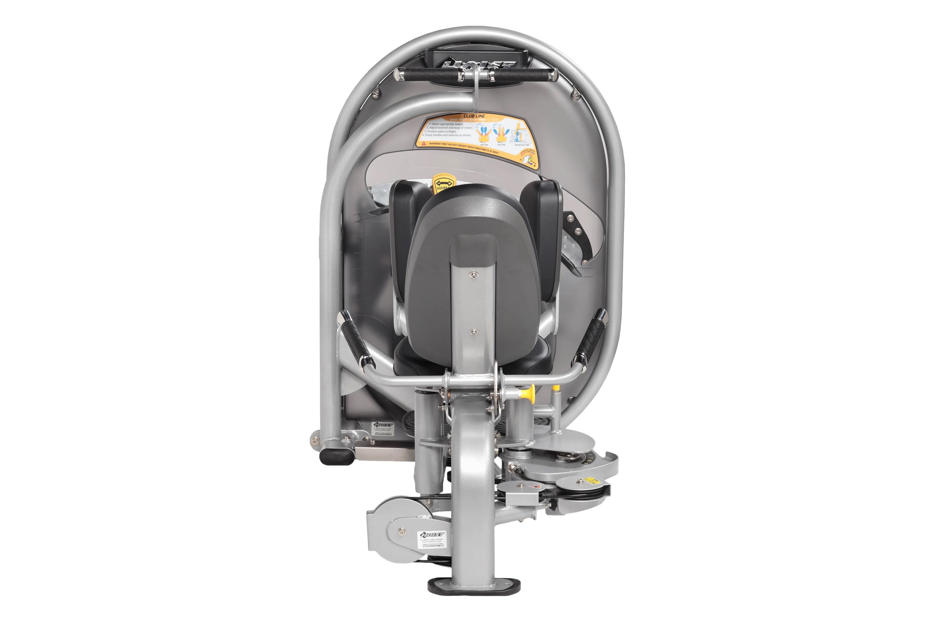 Hoist Club Line Inner/Outer Thigh Machine (CL 3800) - Professional Gym Equipment for Leg Workouts & Strength Training