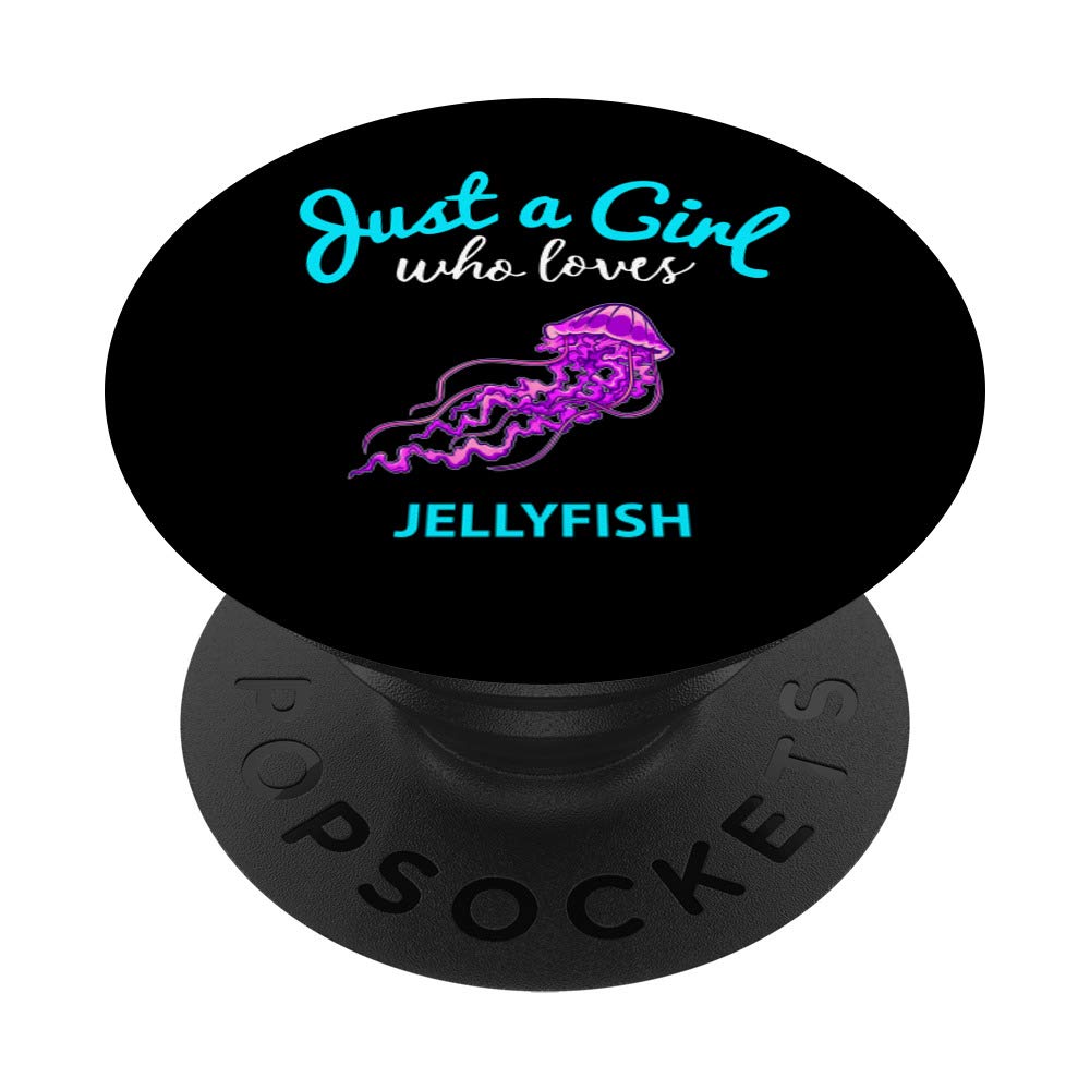 Jellyfish Phone Grip for Girls - PopSockets Stand for Phones & Tablets | Perfect for Kids & Teens