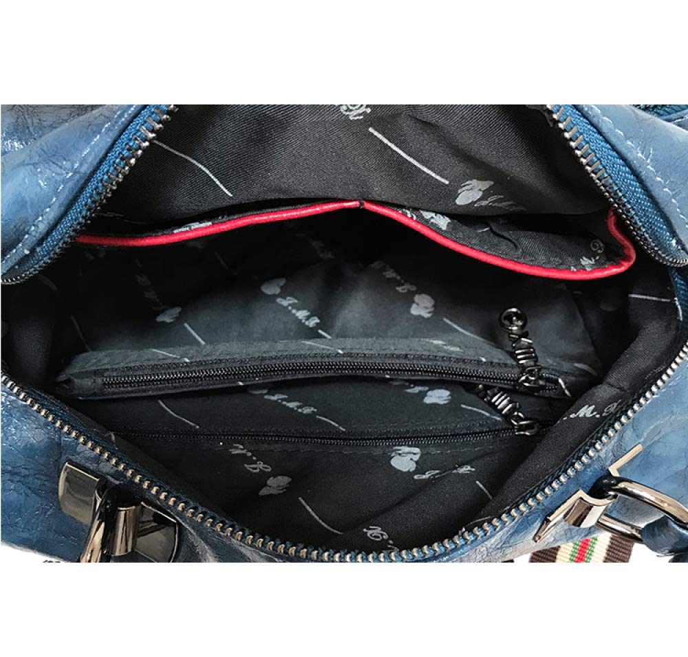 Stylish Rhinestone Backpack for Women - Soft Leather & Portable (25×18×9cm) - Perfect for Work & Travel