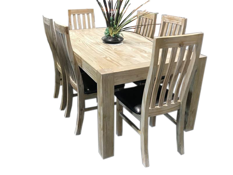 Amanda 5-Piece Dining Room Set - Modern Kitchen Table and Chairs for Family Meals & Entertaining