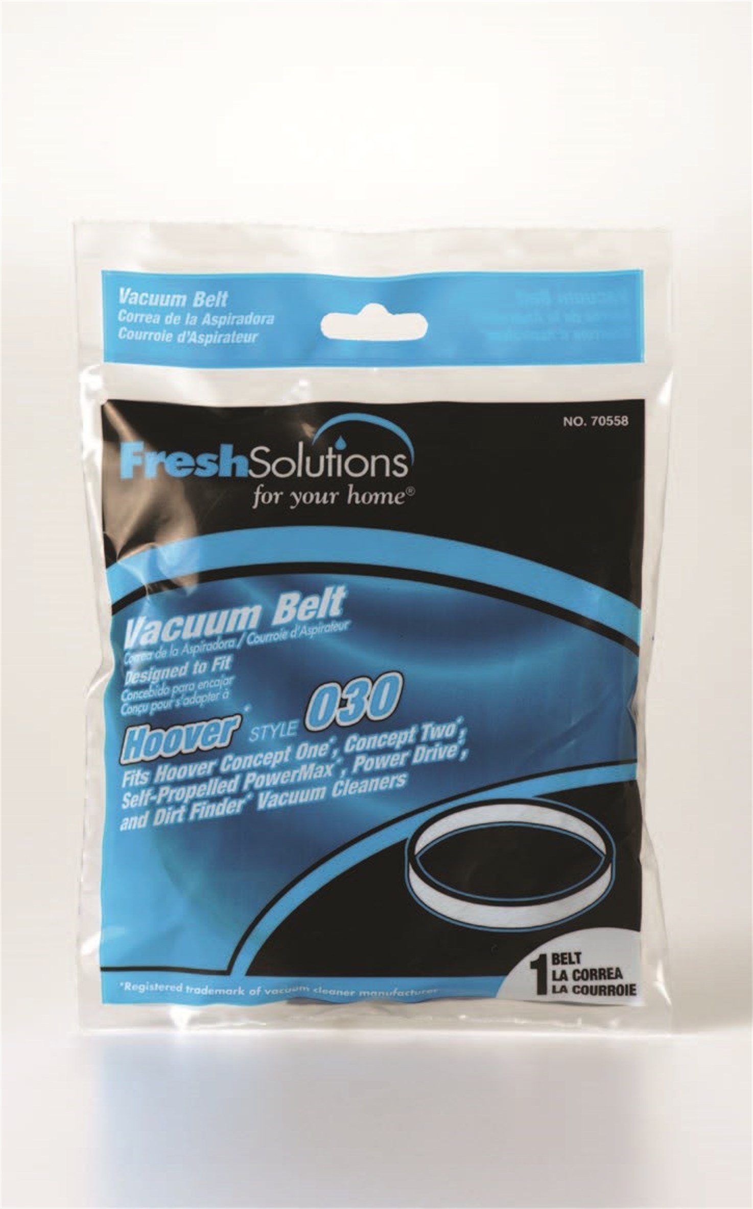 Hoover 70558 Vacuum Belt for Hoover Style 030 - Replacement Part for Home Cleaning