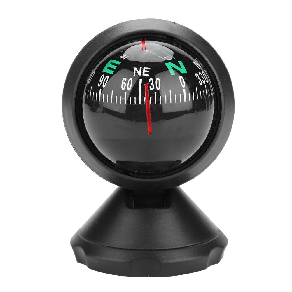 **Greensen Ball Compass – Adjustable Marine & Military Navigation Compass for Boats, Cars & Vehicles | Night Vision & Electronic GPS | Black | Perfect for Outdoor Adventures, Hiking & Emergency Navigation**