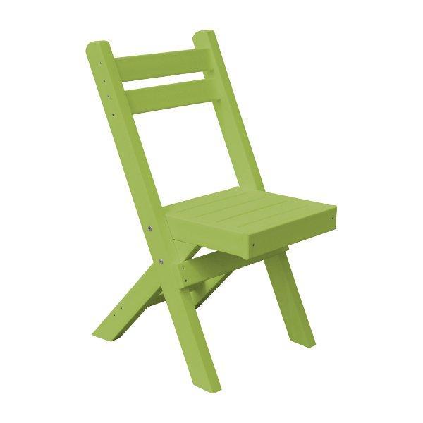 Coronado Folding Bistro Chair - Lightweight Outdoor Patio Dining Chair for Garden, Balcony & Picnic - Portable & Space-Saving Design for Small Spaces