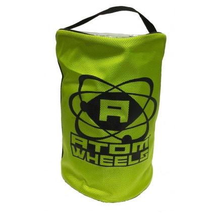 ATOM Wheels 125mm Inline Skate Wheels with Tote Bag - Perfect for Roller Skating, Outdoor Sports & Travel Accessories