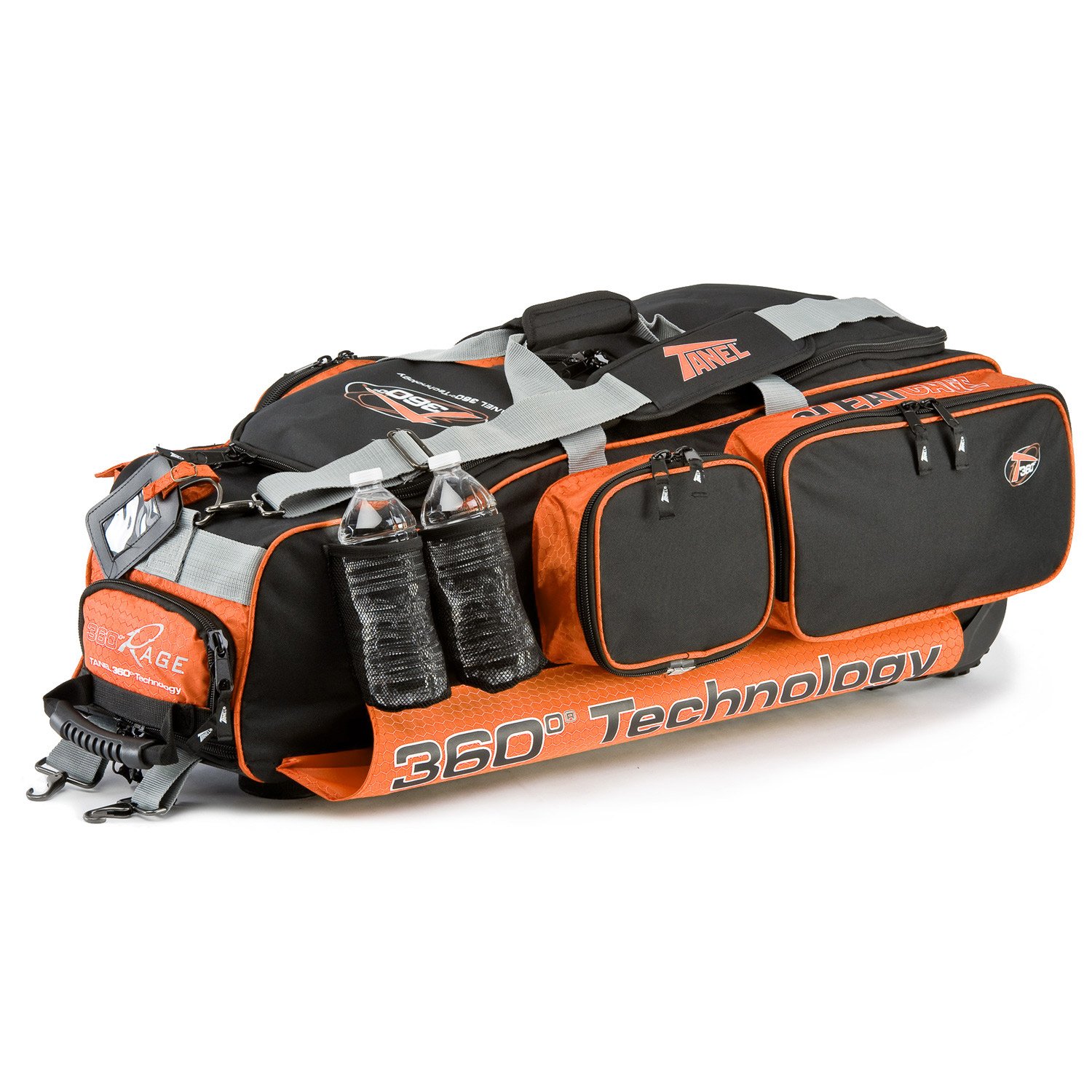 Rage Baseball Softball Equipment Wheel Bag - Durable Rolling Gear Bag for Baseball & Softball Players - Perfect for Travel, Practice & Games