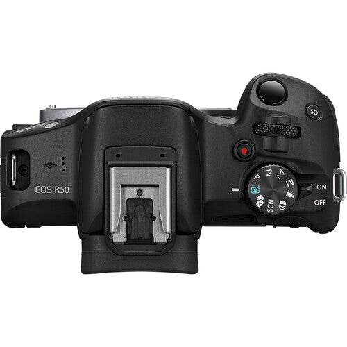 Canon EOS R50 Mirrorless Camera with RF-S 18-45mm Lens - Perfect for Vlogging, YouTube Content Creation & Travel Photography