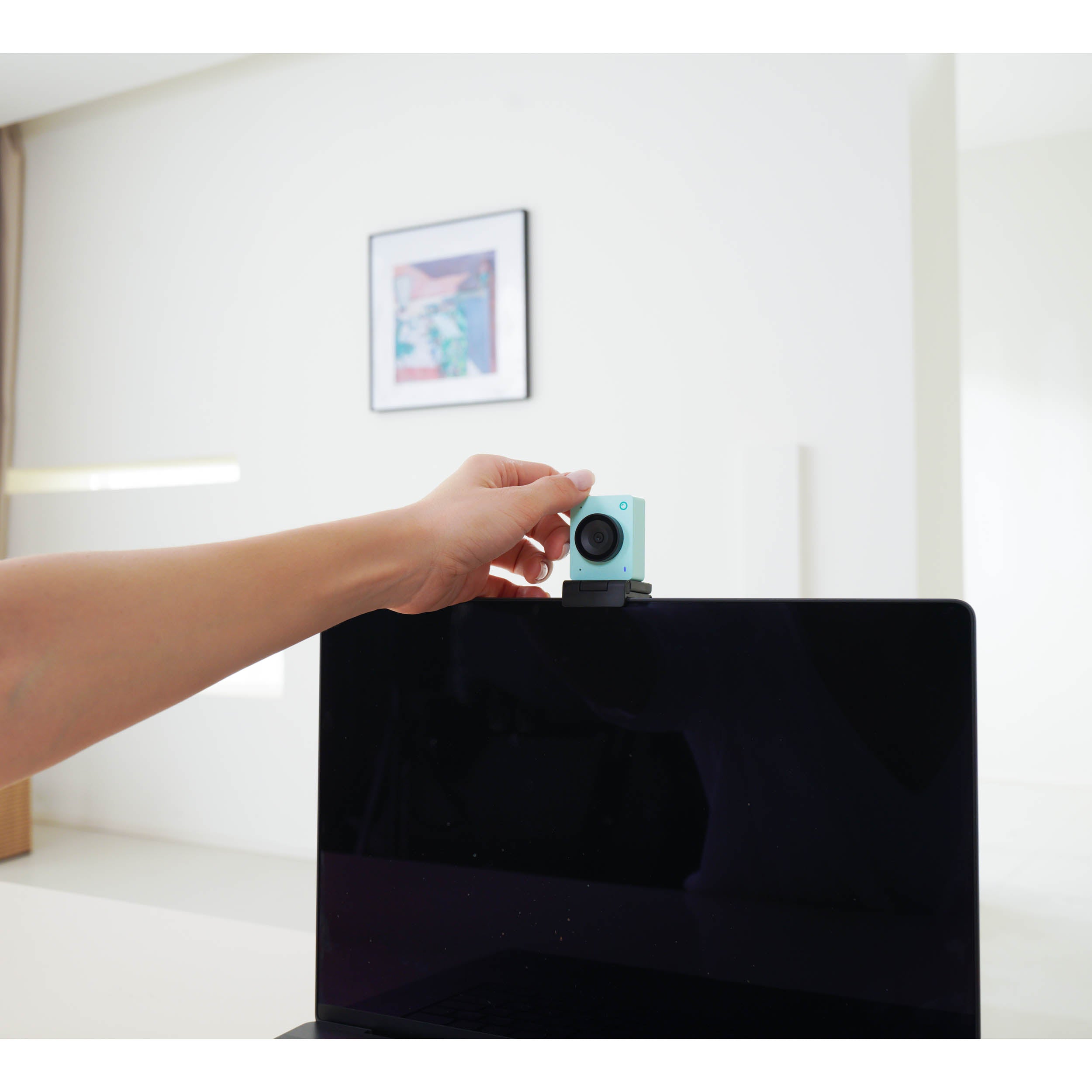SE 1080P FHD AI Webcam with Auto Light Correction & Noise Reduction - Perfect for Video Conferencing, Online Classes & Live Streaming