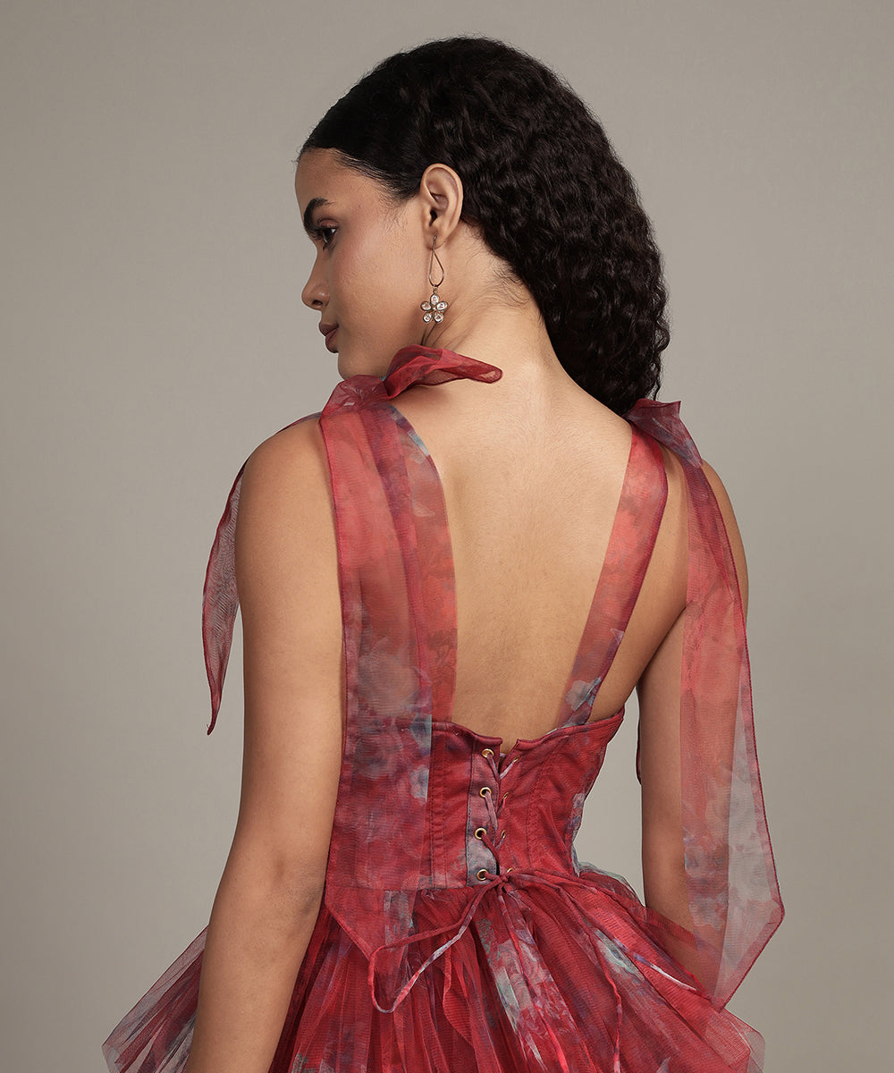 Stylish Sava Mini Dress in Red Print - Perfect for Summer Outfits, Parties & Casual Wear | Trendy Women's Fashion