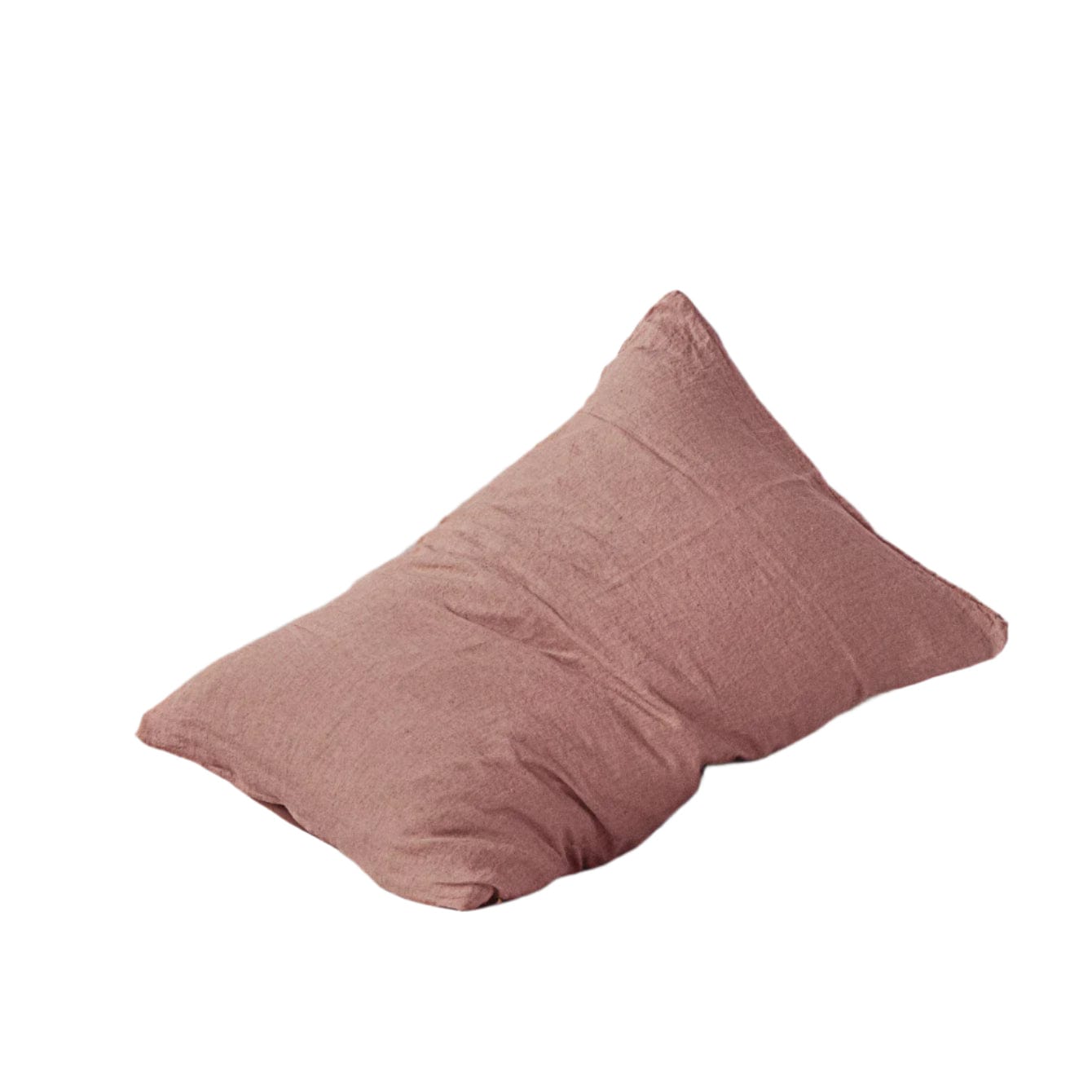 Premium Basix Rosa Linen Pillowcase - 100% Natural Flax Linen, Breathable & Hypoallergenic - Perfect for Bedroom, Guest Room, and Luxury Hotels