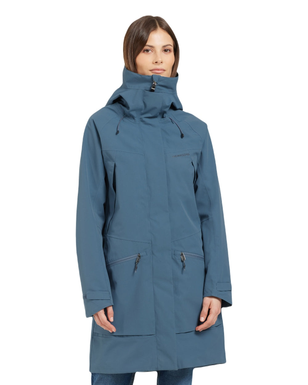 Didriksons Ilma Women's Waterproof Winter Parka Coat - Warm Windproof Hooded Jacket for Outdoor Activities, Skiing & Snowboarding