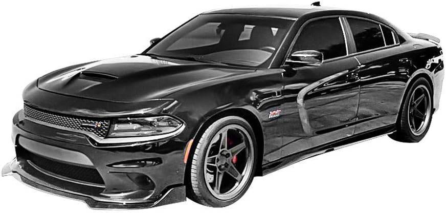 2015-2023 Dodge Charger SRT V1 Style Front Bumper Lip Spoiler - 3PCS ABS Plastic Splitter for Enhanced Aerodynamics & Aggressive Look - Perfect for Car Enthusiasts and Street Racing