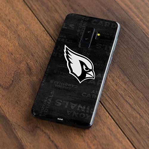 Official NFL Arizona Cardinals Black & White Phone Skin for Samsung Galaxy S9 Plus | Protective Decal Sticker | Perfect for Game Day & Fan Showcase