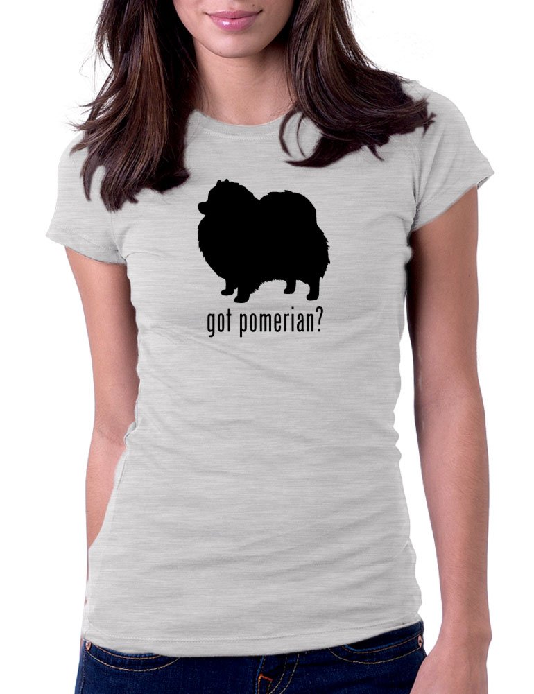 Gbond Apparel Women's 'Got Pomeranian?' Graphic Tee - Cute Dog Lover T-Shirt for Casual Wear & Pet Owner Gifts