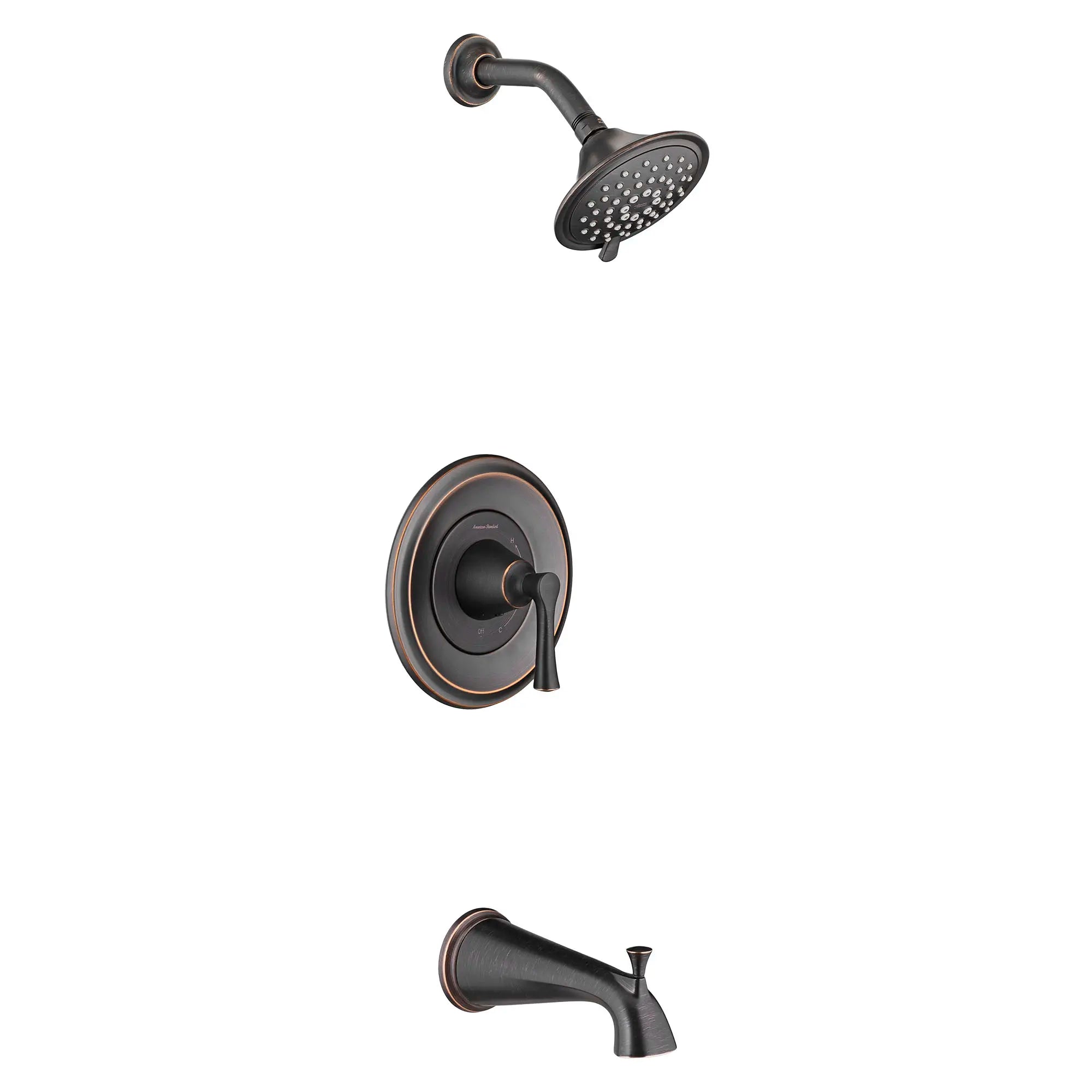 1.75 GPM Water-Saving Tub and Shower Trim Kit with 3-Function Showerhead & Lever Handle - Perfect for Bathroom Renovation & Modern Home Upgrades