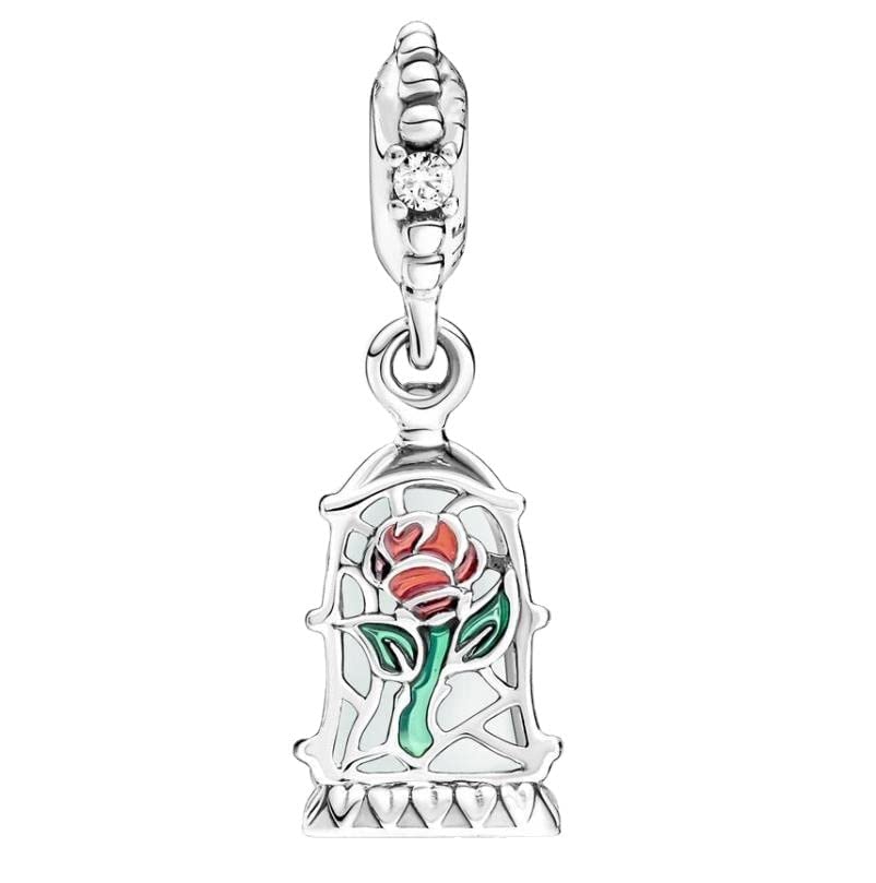 925 Sterling Silver Charm Pendant Necklace for Women - Elegant Beaded Jewelry Gift for Her, Perfect for Birthdays, Anniversaries & Special Occasions