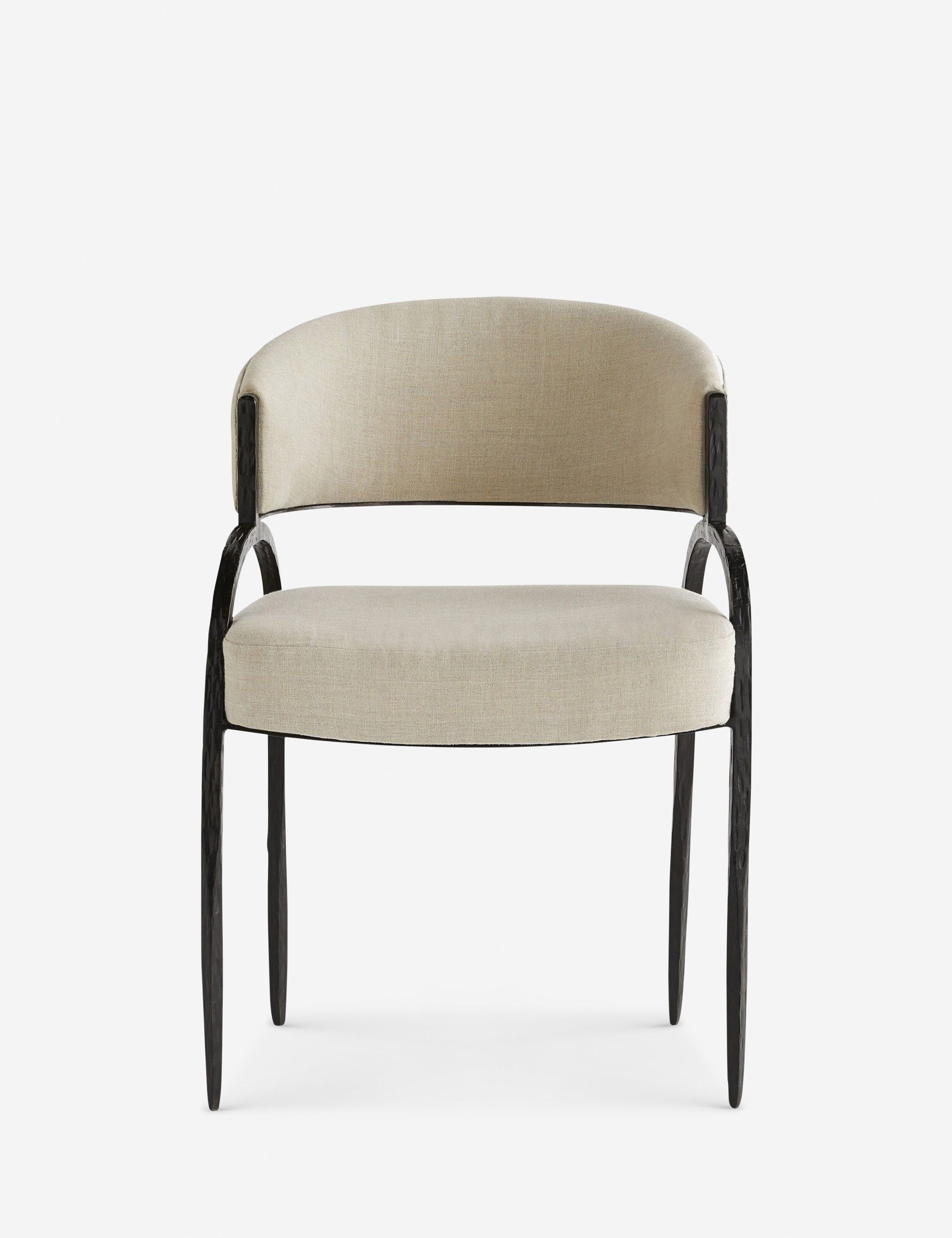 Bahati Accent Chair by Arteriors - Modern Upholstered Lounge Chair for Living Room, Bedroom & Office - Stylish Home Decor Furniture for Comfortable Seating