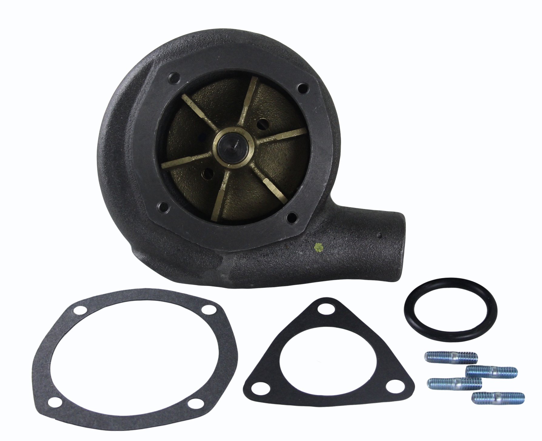 RAREELECTRICAL New Replacement Water Pump Compatible with Detroit Diesel 6-71 Engine Inline Model 5149372 23506735 - Heavy Duty Cooling System Part for Marine, Industrial & Truck Applications