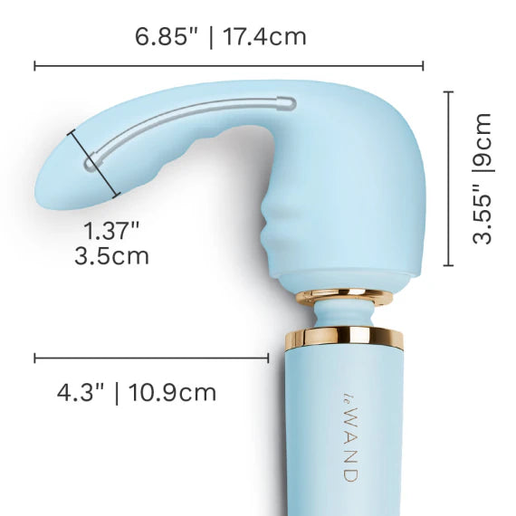 Le Wand Flexi Silicone Wand Attachment - Flexible & Waterproof Massager for Relaxation & Intimate Pleasure - Perfect for Couples & Solo Use at Home or Travel