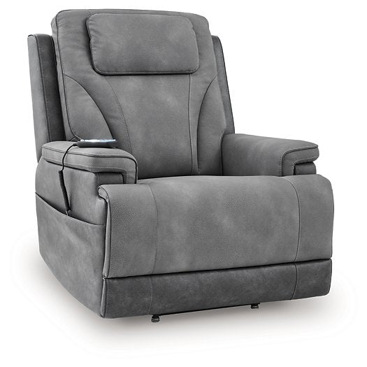 4Z Power Lift Recliner Chair for Elderly - Electric Massage Recliner with Heat & USB Charging - Perfect for Living Room, Bedroom & Home Theater Relaxation