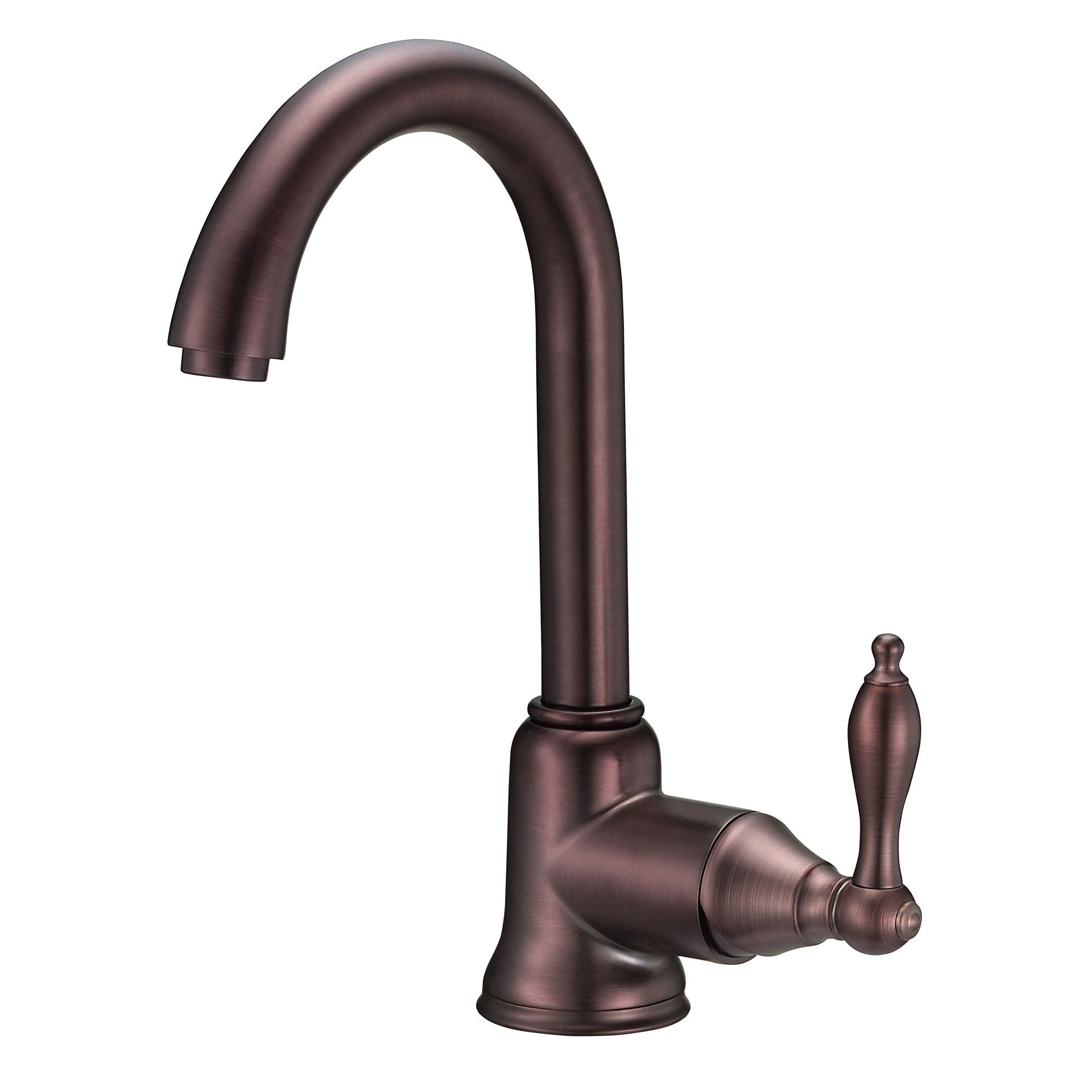 Danze Fairmont Oil Rubbed Bronze Single Handle Bar Faucet - Modern Kitchen Sink Faucet for Home, Restaurant & Commercial Use