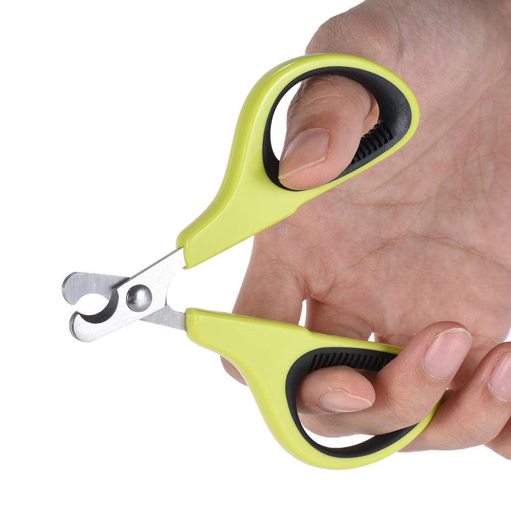 Premium Pet Nail Clipper - Safe Cat & Dog Nail Trimmer for Puppy, Kitten, Rabbit, Bird & Small Animals (1-Piece) | Gentle Grooming Tool for Home Pet Care & Professional Use