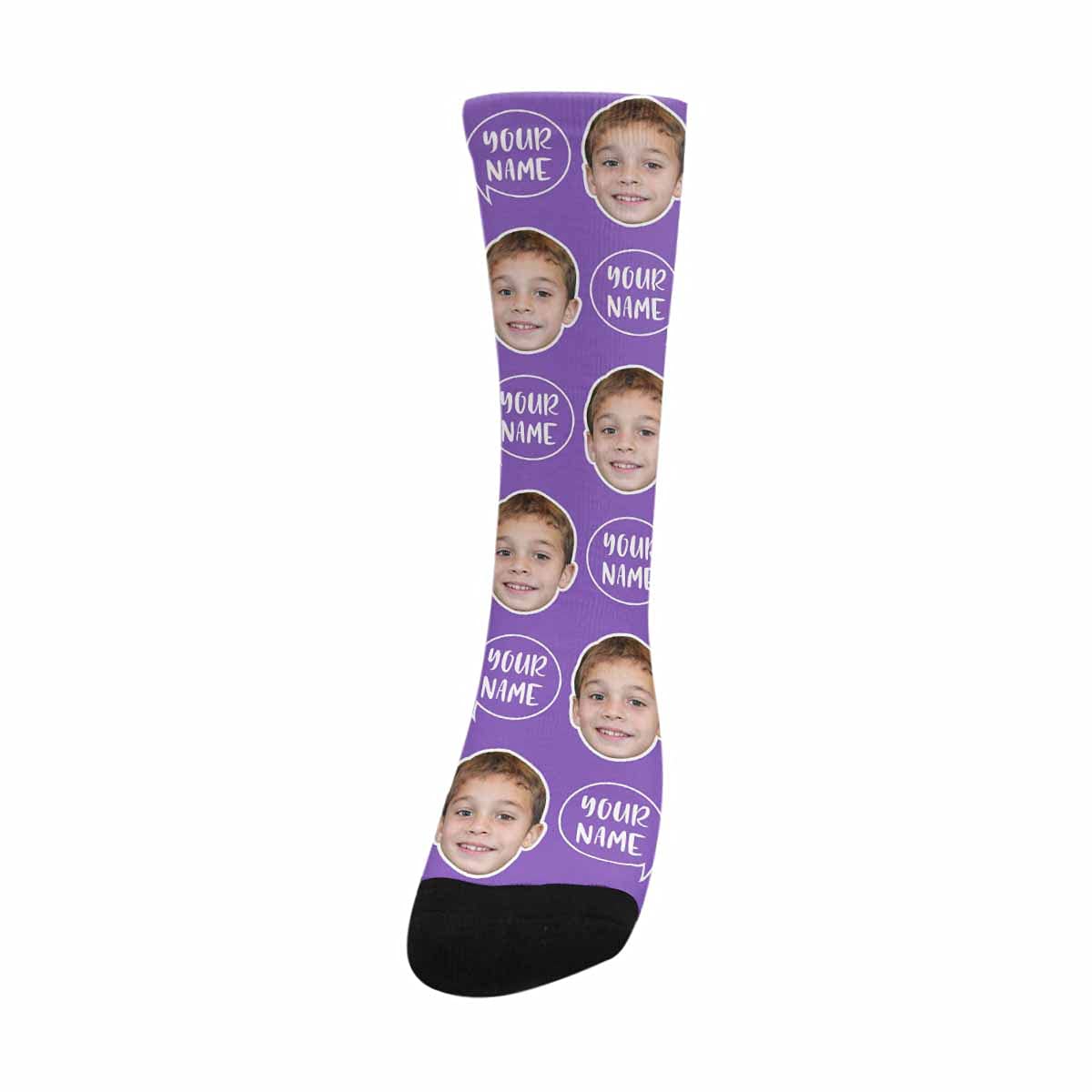 Custom Personalized Photo Pet Face Socks for Men & Women - Unique Unisex Customized Novelty Socks with Your Pet's Picture - Perfect Gift for Pet Lovers, Couples & Sock Enthusiasts