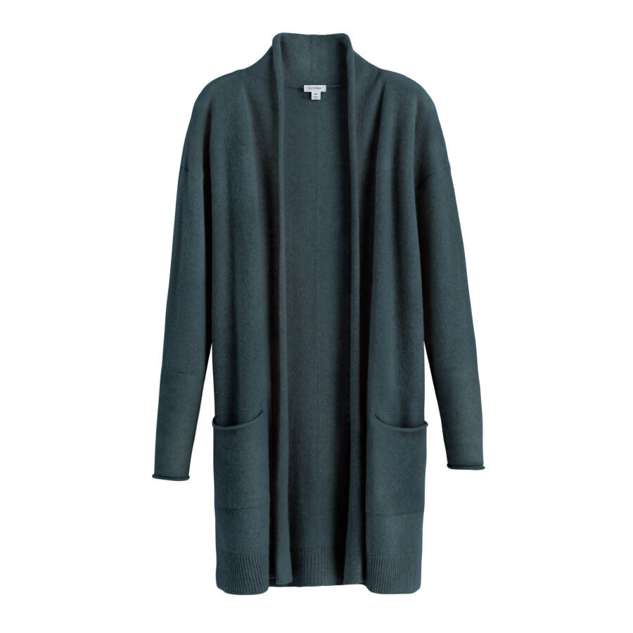 Premium Single Origin Cashmere Long Cardigan for Women - Soft & Luxurious Open Front Sweater - Perfect for Fall, Winter & Cozy Evenings at Home