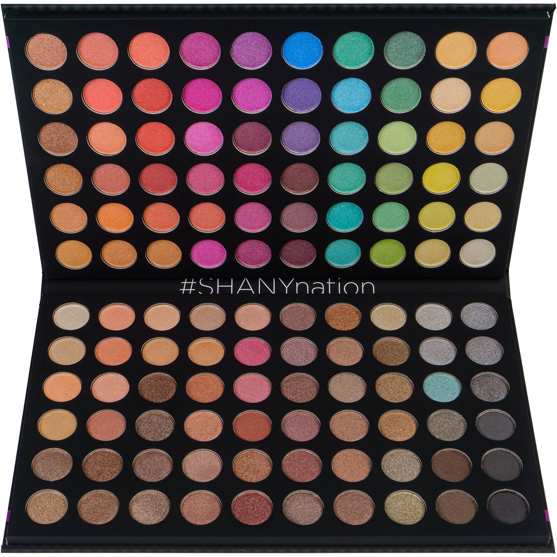 Ultimate Fusion 120 Color Eyeshadow Palette - Natural Nude & Neon Shades for Day & Night Makeup Looks | Perfect for Professional Artists & Beginners