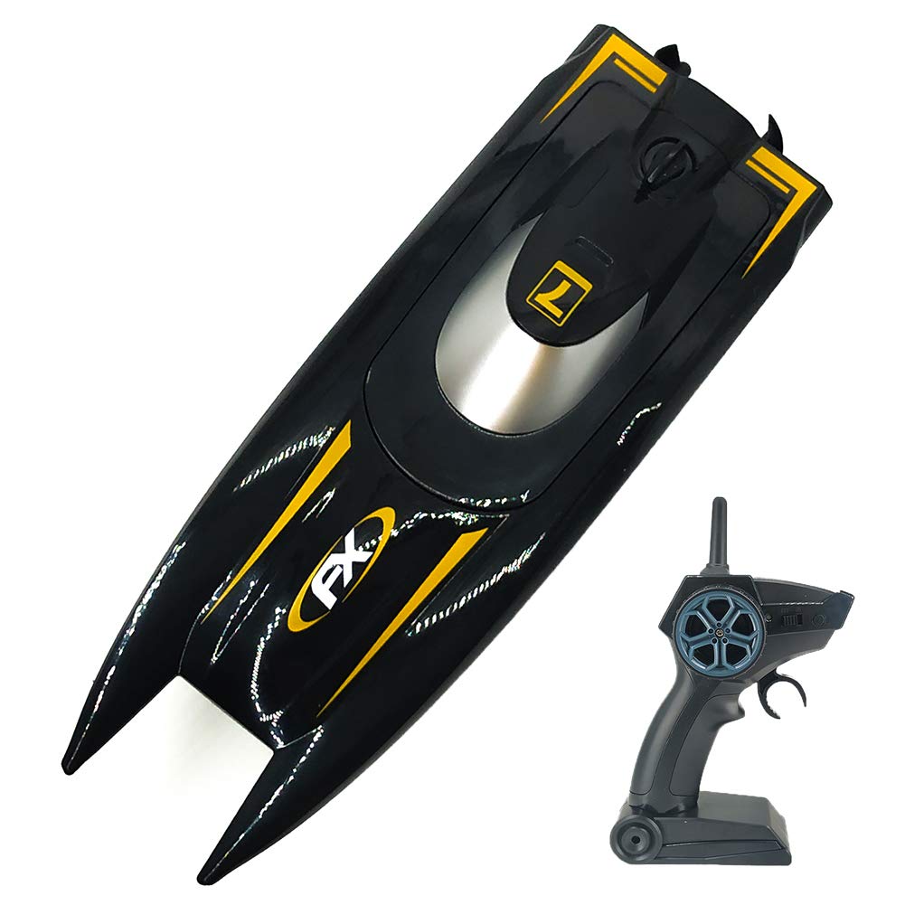 STWM 2.4G RC Boat for Kids - High Speed Dual Motor Electric Toy for Pool & Lake Racing