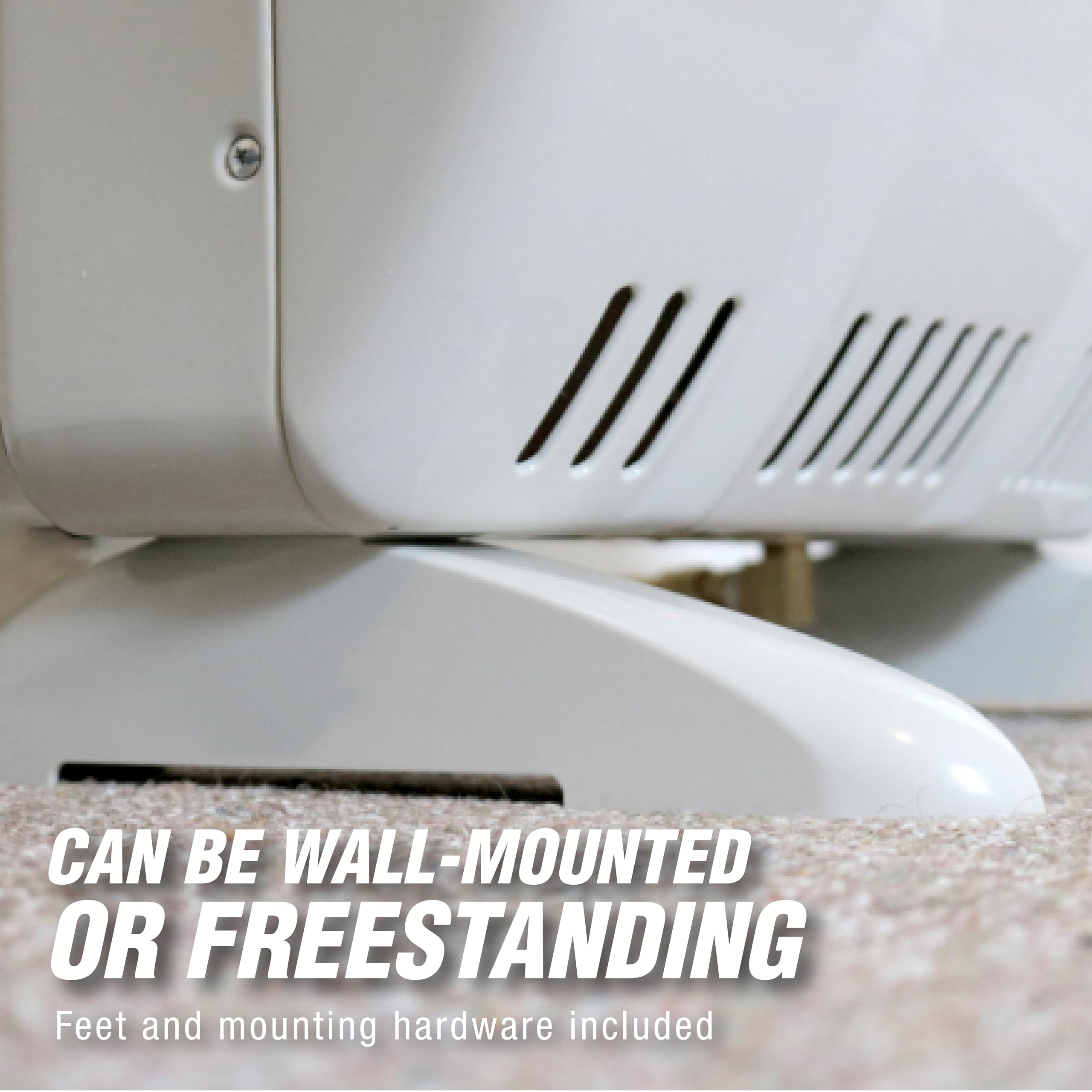 Mr. Heater 10,000 BTU Vent-Free Radiant Dual Fuel Heater - White | Indoor/Outdoor Portable Heating for Garage, Cabin & Camping