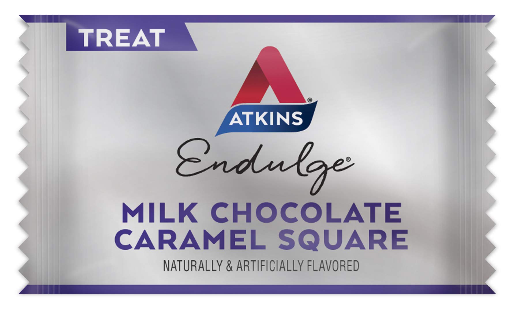 Atkins Endulge Milk Chocolate Caramel Squares - Low Sugar Dessert Snacks with High Fiber (90 Count) | Keto-Friendly Treats for Weight Loss & Healthy Lifestyle