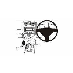ClicOn No Holes Universal Car Phone Mount for Volkswagen Jetta 2006-2010 - Secure Dashboard Holder for Smartphones - Perfect for GPS Navigation, Hands-Free Calling & Road Trips