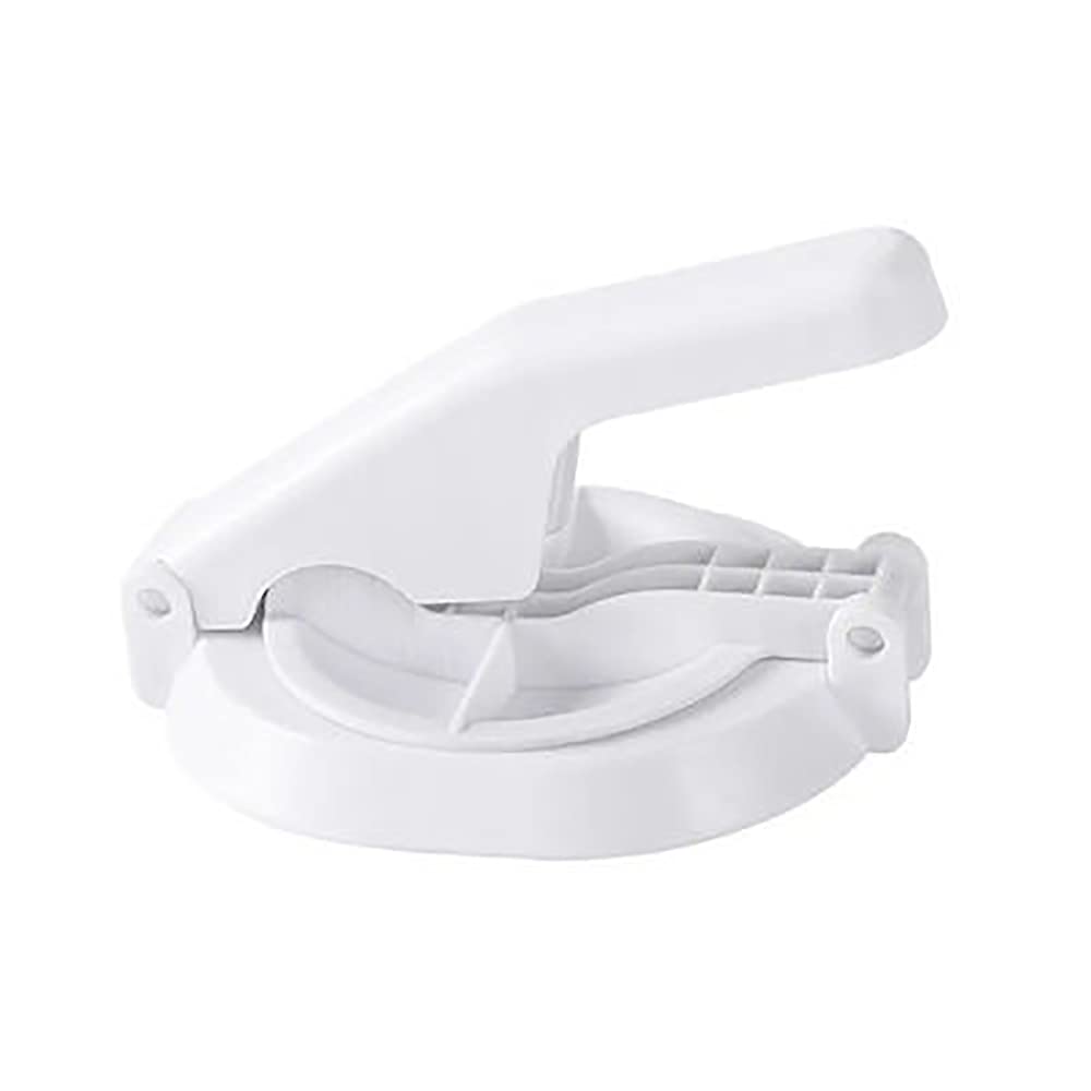 Dumpling Skin Mold Press - Manual Dumpling Maker for Ravioli, Mini Pies & More | Easy-to-Use Kitchen Tool for Homemade Dumplings (White) | Perfect for Family Cooking & Asian Cuisine