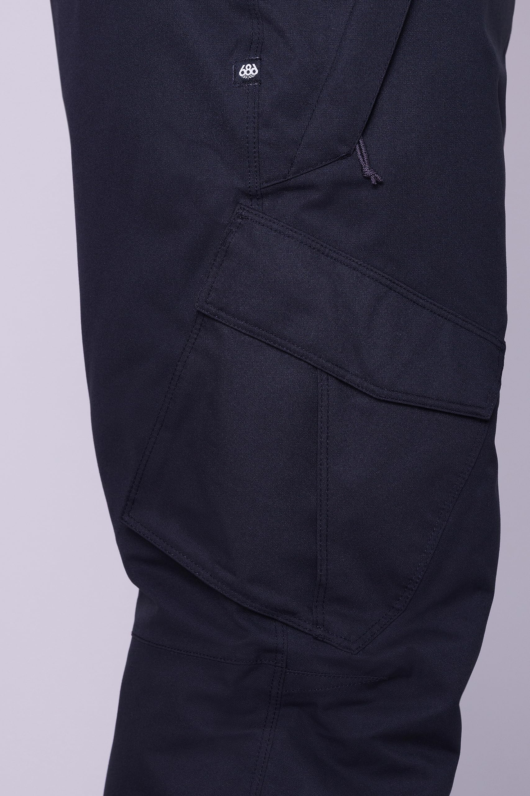 686 Men's Infinity Cargo Pants - Waterproof Ski & Snowboard Pants - Weather Resistant Winter Hiking Pants for Outdoor Activities & Snow Sports