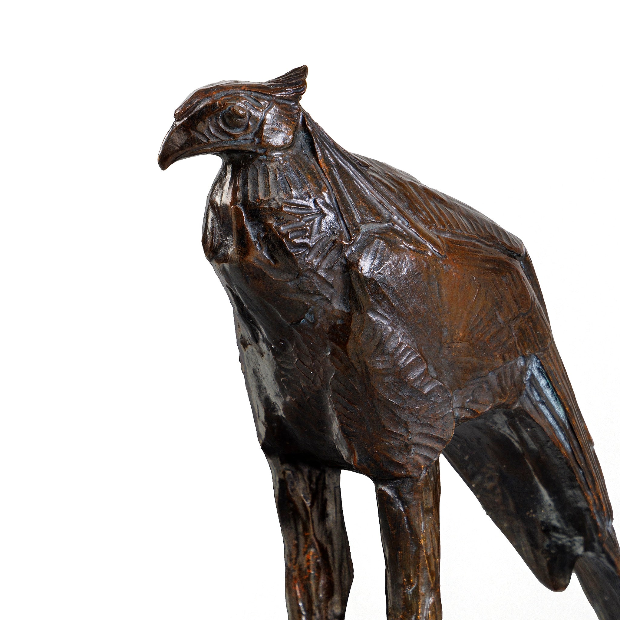 Rembrandt Bugatti Female Serpentaire Bronze Sculpture - Art Deco Animal Statue for Home Decor, Office Display & Collector's Item
