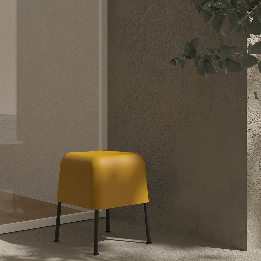Stone Design Abisko 45 Stool - Modern Nordic Style Bar Stool for Kitchen Island, Dining Room & Pub - Durable & Comfortable Seating Solution for Home & Commercial Use