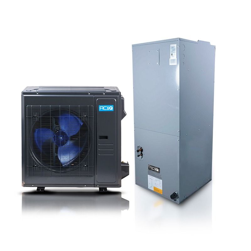 ACiQ 3 Ton 16.1 SEER2 High Efficiency Central Heat Pump System with Inverter Technology | Home Heating & Cooling Solution for Energy Savings