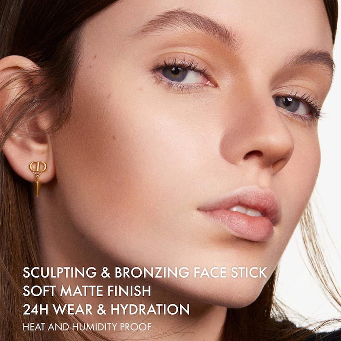 Forever 24H Skin Contour Stick - Sculpting & Bronzing Makeup for Cheekbones & Jawline | Long-Lasting Matte Finish | Perfect for Everyday Contouring & Special Occasions | Dior