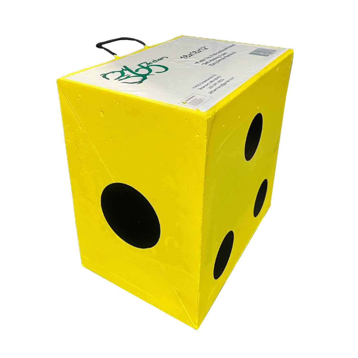 365 Archery HD Series Cube Target - High Density Foam Archery Target for Indoor & Outdoor Practice, Hunting, and Backyard Training