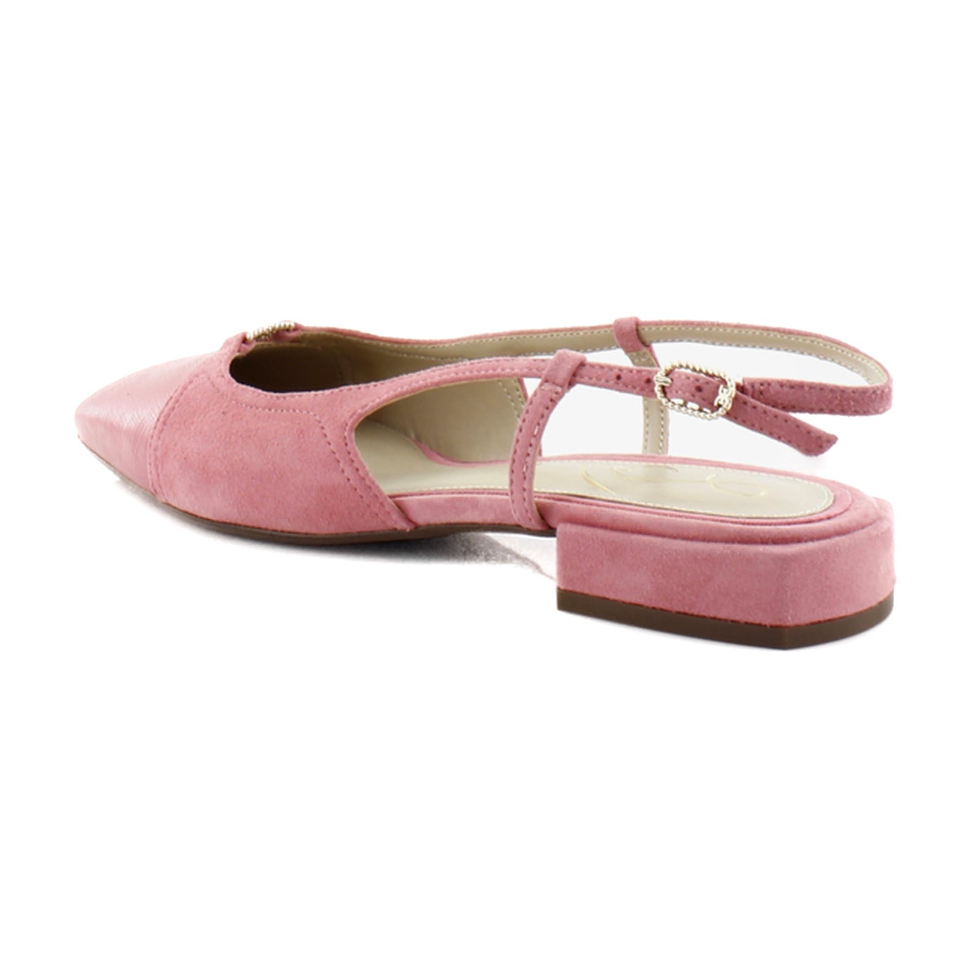 Sam Edelman Women's Kara Ballet Flat - Comfortable & Stylish Rose Quartz Shoes Size 6.5 | Perfect for Work, Casual Wear & Special Occasions
