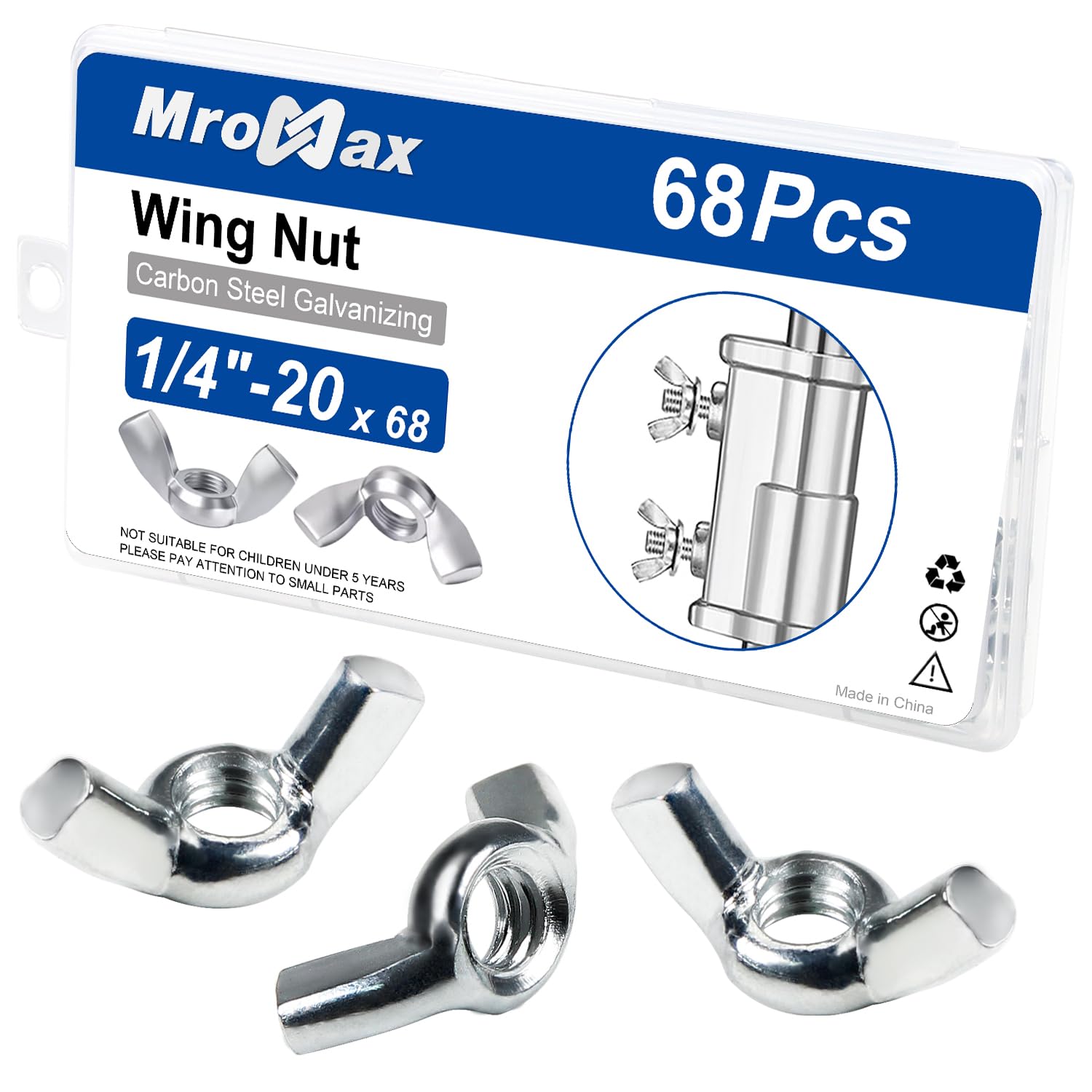 68Pcs 1/4