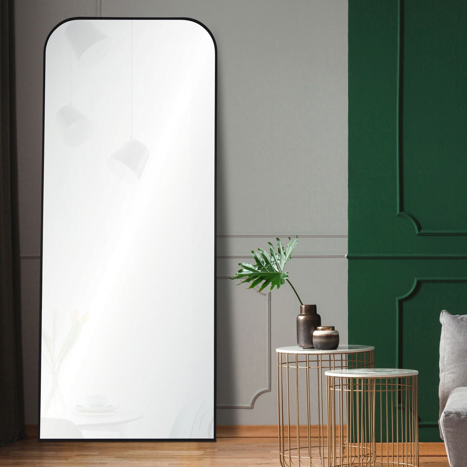 Apus Arch Mirror - Elegant Wall Decor for Living Room, Bedroom, Bathroom | Perfect for Home, Office & Wedding Decorations